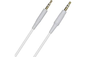 SAIPOMOR Stereo Jack Kabel Ersatz Bindekordeln für Bose, ohraufliegende 2/OE2i/OE2/qc25/QC35/SoundLink/SoundTrue Kopfhörer weiß
