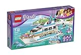 LEGO?? Friends Dolphin Cruiser Yacht with Minifigures Mia, Maya, & Andrew | 41015 by LEGO - LEGO