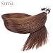 Neitsi® 20" 25g 25s/pack Straight 100% Keratin Human Hair Nano Ring Loop Hair (4#)