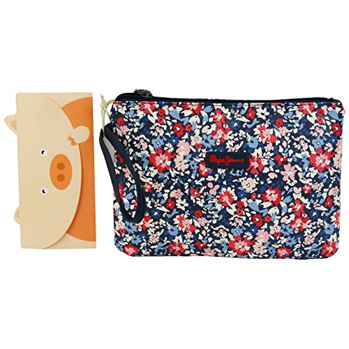 Preisvergleich Produktbild Pepe Jeans Edna Print Mini Tasche Handtasche für Ipad Tablet
