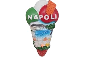MUYU MAGNET 3D Napoli Napoli Italia Calamita da frigorifero Viaggi Souvenir Regalo Casa Cucina Decorazione Magnetica Sticker Craft Collection