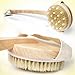 Tenflyer Detachable Curved Long-handled Bristle Detox Wooden Body Brush Skin Brush