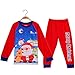 Christmas 2 Piece Pyjama Set Long Sleeve 3D Printed Top Pants 4 Years