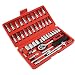 Produktbild sdfghzsedfgsdfg 46 PC-Auto-Reparatur-Werkzeug-Sets Kombinations-Werkzeug-Schlüssel-Set Batch Kopf Pawl Socket Spanner Schraubendreher Head Set Socket Set rot