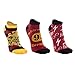 Produktbild Meroncourt Damen Stoppersocken Harry Potter Ankle Socks Hogwarts, 100 Den, Rot, 20-24
