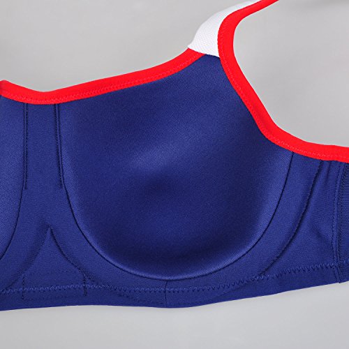 SYROKAN Damen Extreme Control Sport BH – Multi-Rücken,Mit Bügel Und Einlagen - 4