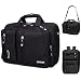 Produktbild FreeBiz 17-Zoll-Laptop-Tasche Multifunktions -Laptop-Aktenkoffer -Rucksack mit Tragegriff und 17,3-Zoll-Laptop / Notebook / MacBook / Chromebook für Dell, Asus, Msi (17,3 Zoll, Schwarz)