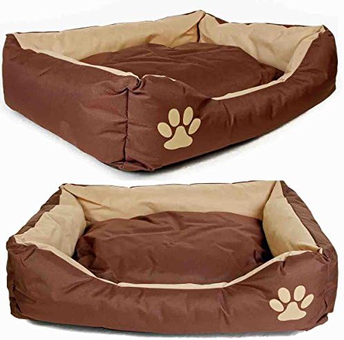 Dog Pet Cat Bed Waterproof 5 Sizes Small Medium Large XL XXL (Size 3 Large 36")