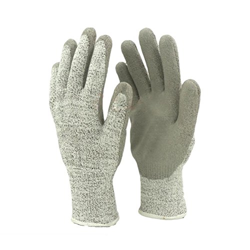 Preisvergleich Produktbild RANRANHOME PU Schnittschutzhandschuhe Sicherheit
