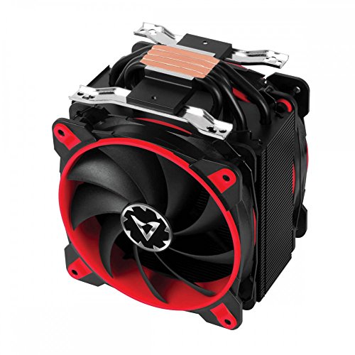 Arctic Freezer 33 Esports Edition - Ventilador para Caja de Ordenador I 2 Ventiladores de 120 mm I 200 a 1 800 RPM I Muy silencioso - Rojo