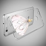 Huawei Nova Hülle Handyhülle von NICA, Slim Silikon Motiv Case Cover Crystal Schutzhülle Dünn Durchsichtig, Etui Handy-Tasche Backcover Transparent Bumper für Nova Phone, Designs:Princess Pink - 