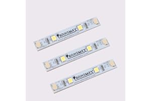 BRIKSMAX Bandes LED (Blanc) pour éclairage Lego/MOC (Pack de 3)