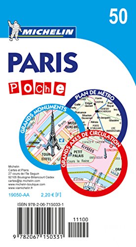 Book's Cover of Plan de Paris poche