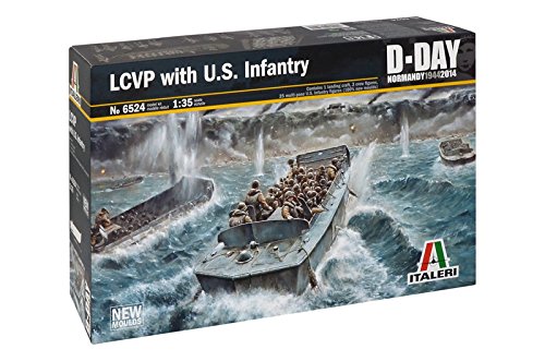 Italeri 510006524 1?: 35 Lcvp avec U.S. d'Infanterie