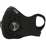 Soradoo Máscara para Ciclismo Bicicleta motocicleta Deportivao Filtro de Aire mascarilla de polvo viento Esquí Mitad Cara Deportes al aire libre