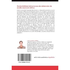 Sostenibilidad del proceso de obtención de aceite esencial cítrico