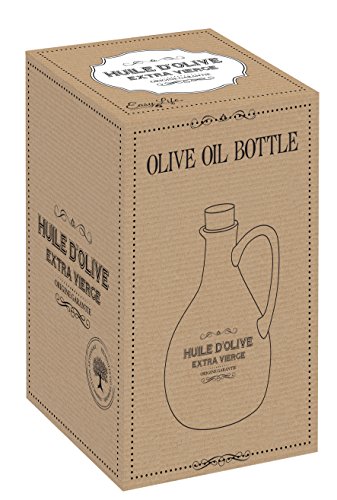 R2S 834dego Délices der Gourmets Flasche Öl Keramik weiß 17,2 x 10,8 x 9 cm - 2