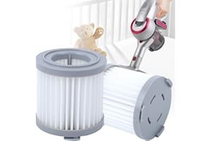 Redxiao Filtro de vacío, reemplazo de Filtro de Filtro de aspiradora de 2 Piezas 2.5x2.5x2.5in para Lexy Jimmy C53T JV51 M52 CJ53 CB100 PD506