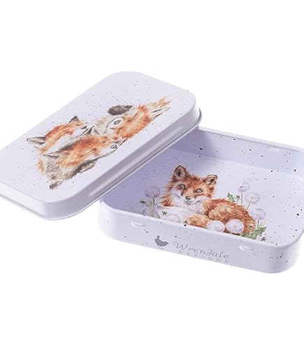 Wrendale Mini Geschenkdose Jolly Robin - 9,5cm Süße Aufbewahrung