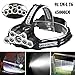 Produktbild LCLrute Hohe Qualität Flashlight 45000 LM 9X XM-L T6 LED Rechargeable Headlamp Headlight Travel Head Torch (Schwarz)