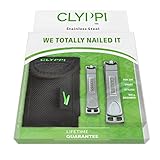 Clyppi: BEST Nail Clipper Set With Case For Well Groomed Men & Stylish Ladies | Perfect Nail Care Gift Set For Men & Women | Best Nail Clippers to Trim your Finger Nails & Toe Nails | Extra Sharp Easy Grip Fingernail Clippers & Toenail Clippers | Professional Deluxe Stainless Steel Nail Cutters