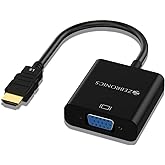 ZEBRONICS HAV01 HDMI to VGA Adapter with Full HD 1080p @ 60Hz Resolution
