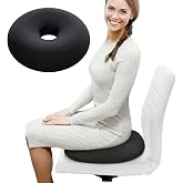 Ankanorm Ortopedik Oturma Minderi Oturma Simidi Basur Hemoroid Simidi Simit Yastık Simit Minder (43x43cm)