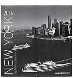 New York 2016 - Broschürenkalender (30 x 60 geöffnet) - schwarz/weiß - Städtekalender - Wandplaner by