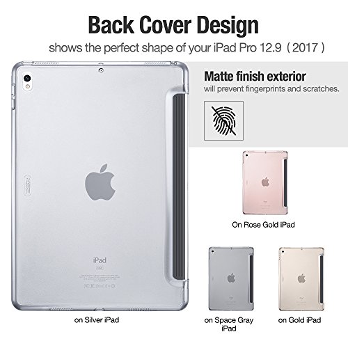 iPad Pro 12.9 2017 Hülle, ESR® Transparent Tablet Schutzhülle Case Hart PC Zurück für iPad Pro 12.9 2017(Klar) - 5