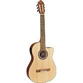 VALENCIA VC304CE ELECTRO CLASSIC GUITAR, CUTAWAY, 4/4, NATURAL MAT,