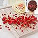 Bluelans® Women's Bridal Wedding Red Flower Diamante Crystal Rhinestones Pearls Hair Clip