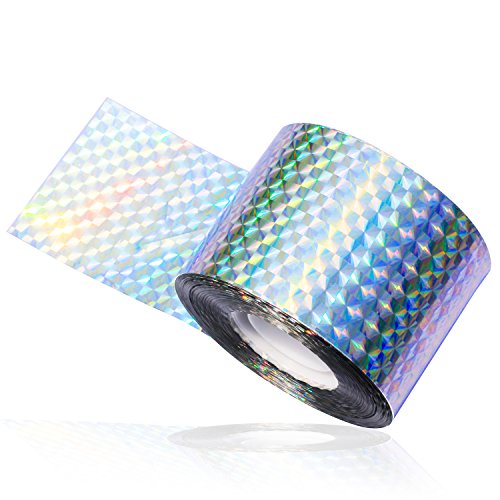 MYTK Seitige Abwehrband Vogel Band Vogelabwehr Band Reflexion (350 Fuß x 2 Zoll) - 3