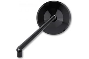 Highsider Spiegel MONTANA, nero, verstellb. Stiel, E-gepr.