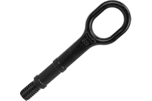 AYNEFY Crochet de Remorquage de Voiture, Crochet de Remorquage 1T0 805 615 A ​​Vis de Crochet de Remorquage, Crochet de Remorquage Robuste Anneau de Remorque de Pare-chocs Anneau