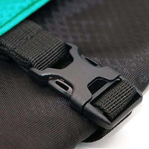 ARINO Waschbeutel Kosmetiktasche Kulturbeutel Kulturtasche Toiletbag Travel Kosmetik Organizer mit Haken zum Aufhängen Mode Reise Zubehöre Türkis (Blau) - 5