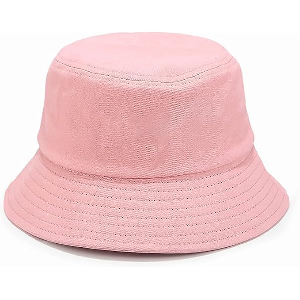 Chapeau Bucket Fenglin-joy Unisexe - Coton Noir - Taille 56-58cm - Pliable - Pour Pêche, Randonnée, Plage