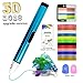 Produktbild 3D Stift Set 3D Stereoscopic Printing Pen Drawing, 3 x 3M PLA Filament 12 Farben, Intelligent mit LCD-Bildschirm, Freihand 3D Zeichnungen, für Kinder Erwachsene Kunstwerken