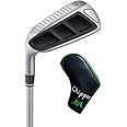 MAZEL Golf Chipper Club for Men Black Head,Golf Wedge 35,45,55,60 Degree,Right & Left Handed,35 Inch