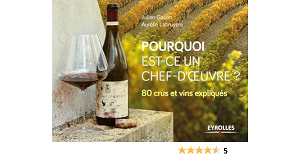 Amazon Fr Pourquoi Est Ce Un Chef D Oeuvre 80 Crus Et Vins Expliques Gacon Julien Labruyere Aurelie Livres