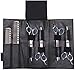 Scissor Pouch Case For Hairdresser Hair Stylist, Salon Barber Tools Scissors Holder Holster Bag -Premium Leather