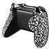 Produktbild eXtremeRate Xbox One S X Grip Griffe Case Hülle schutzhülle Gehäuse Cover Schale Bumper Seitenteile Ersatzteile für Microsoft Xbox One Controllers Beiden Seiten(Schwarz) (Xbox One S/X, Weiß)