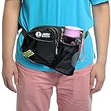 [Sport Hüfttasche] SHOWTIMEZ Hüfttasche Multi-Function Gürteltasche Wasserabweisende Bauchtasche Flache Taille Tasche mit Flaschenhalter zum Sport und Reisen - 6