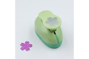 SEIWEI (Cherry blossoms) Handmade Cut Punch Set, 10 Decorative Patterns for Scrapbooking Hobby Crafts DIY Greeting Cards