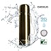 Produktbild Trinkflasche Edelstahl gold | ONESOLID® | Sportflasche | Wasserflasche | Thermosflasche | Isolierflasche | Doppelwandig | Vakuum | Design | Ideal für Sport, Fitness, Outdoor, Alltag, Freizeit, Büro | ökologisch einwandfrei | schadstofffrei ohne Weichmacher und Kunststoffe | gesunder Trinkgenuss | ohne BPA | 500 ml