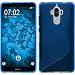 Produktbild PhoneNatic Case für Huawei Mate 9 Hülle Silikon blau S-Style + 2 Schutzfolien