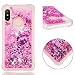 Produktbild Everainy Xiaomi Redmi 6 Pro/Mi A2 Lite Hülle Silikon Transparent 3D Flüssig Glitzer Durchsichtig Stoßstange Gummi Kompatibel für Xiaomi Mi A2 Lite Liquid Stoßfest Hüllen Handyhülle (Rosa Giraffe)