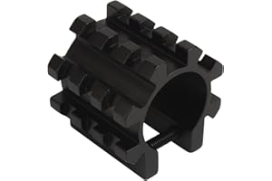 Ranstac Tactical 25mm Rail Tube Barrel Mount Réglable Weaver Mount Airsoft Accessoires CJ/HXDG-01