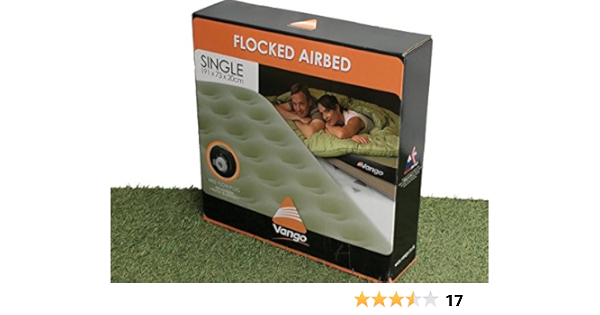 vango flocked airbed