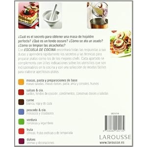 Escuela de cocina (Larousse - Libros Ilustrados/ Prácticos - Gastronomía)