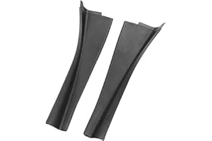 JINFOLI Parabrezza anteriore for auto, tergicristallo, rivestimento laterale, deflettore dell'acqua, piastra for cofano, sinistra destra, for NISSAN, for Qashqai, J10 Rivestimento angolare avvolgente